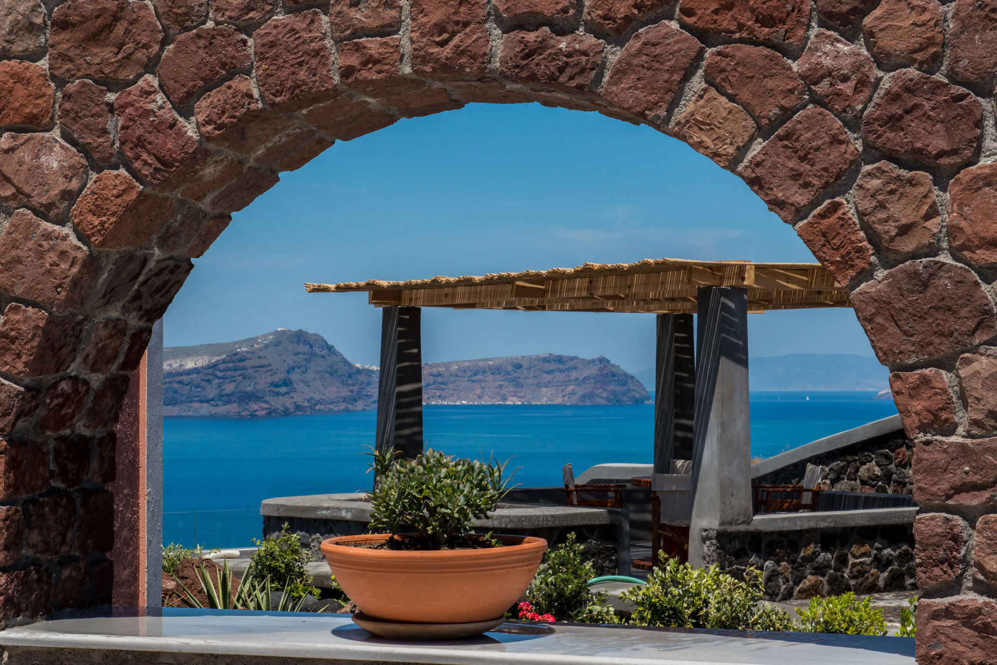Our Villa Santorini Akrotírion Eksteriør billede