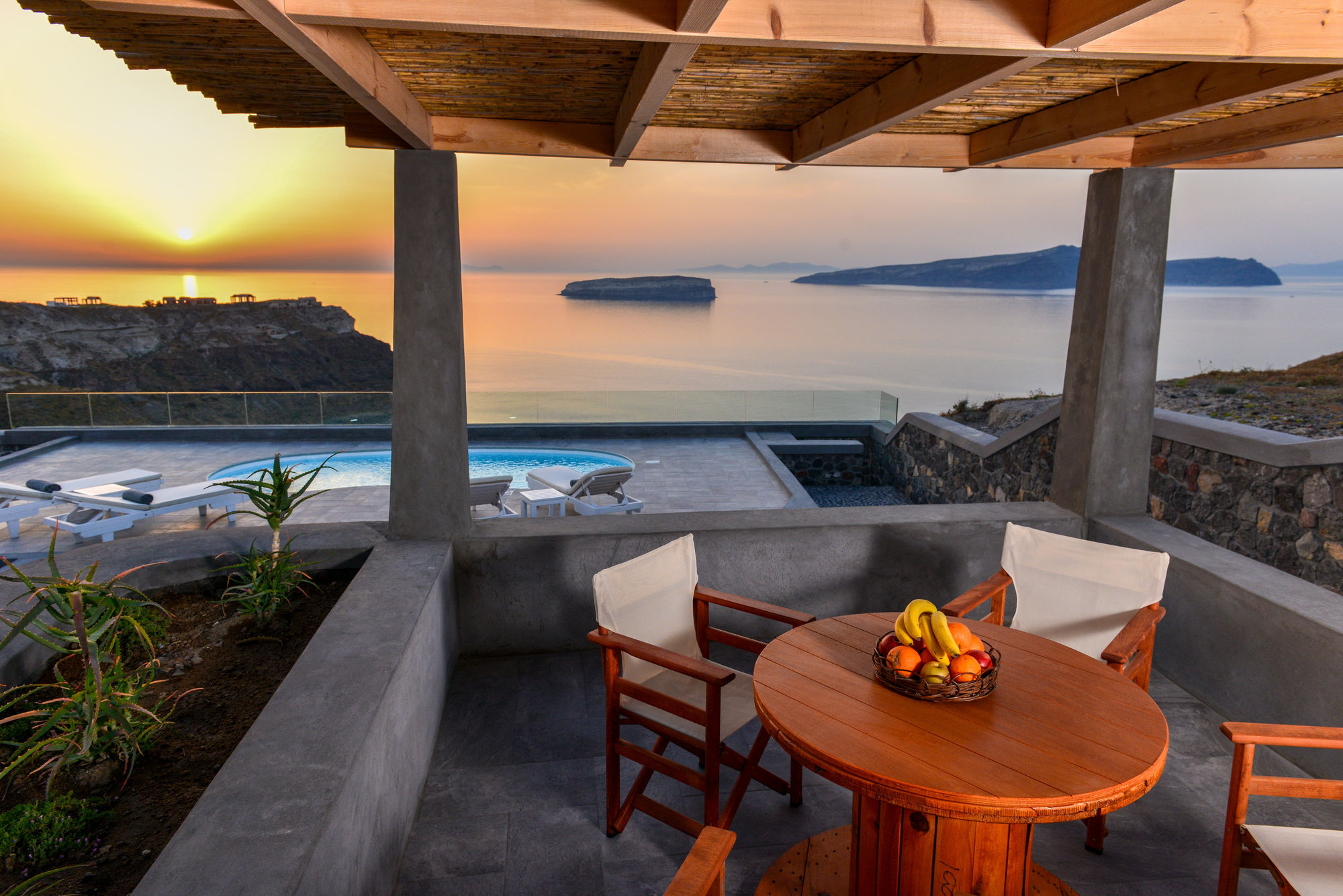 Our Villa Santorini Akrotírion Eksteriør billede